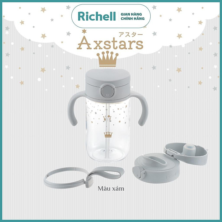 Tìm mua tại Avakids:Bộ bình hút AXSTARS Richell Nhật Bản, tràn ngập Khuyến mãi, Ưu đãi