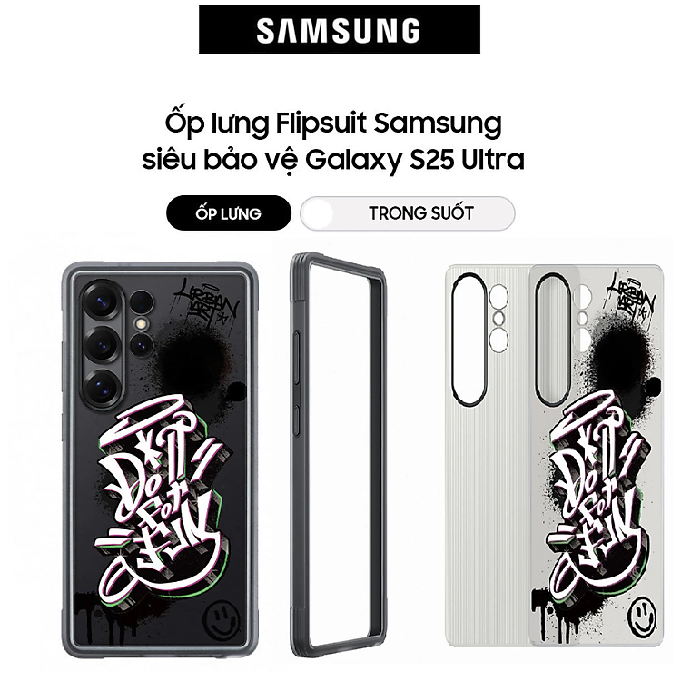 Ốp lưng Flipsuit Samsung siêu bảo vệ Galaxy S25Ultra-Hàng chính hãng