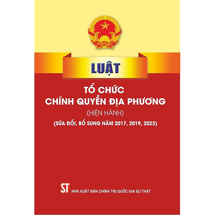 Sách - Luật Tổ Chức Chính Quyền Địa Phương 2023