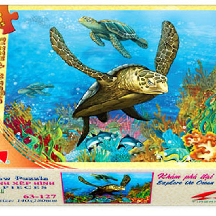 Mua Tranh xếp hình đại dương 63 mảnh Chính hãng Giá rẻ - Hình ảnh 2