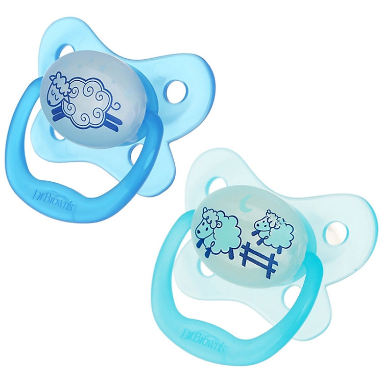 Set 2 ty ngậm dạ quang Dr.Brown's Tiết kiệm - Hình ảnh 4