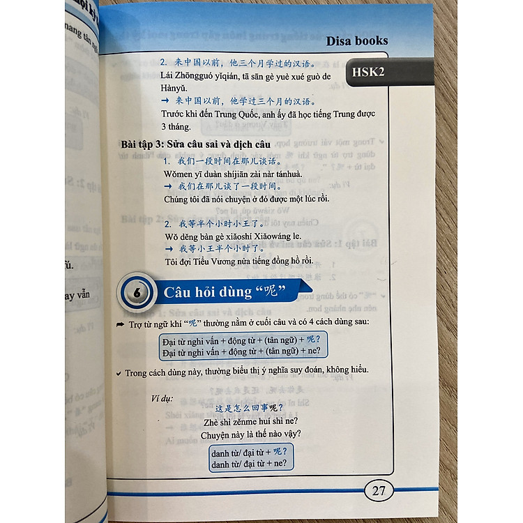 1000 Cấu Trúc Tiếng Trung Thông Dụng Nhất Luôn Gặp Trong Mọi Kỳ Thi (Tập 1) - Ảnh 5