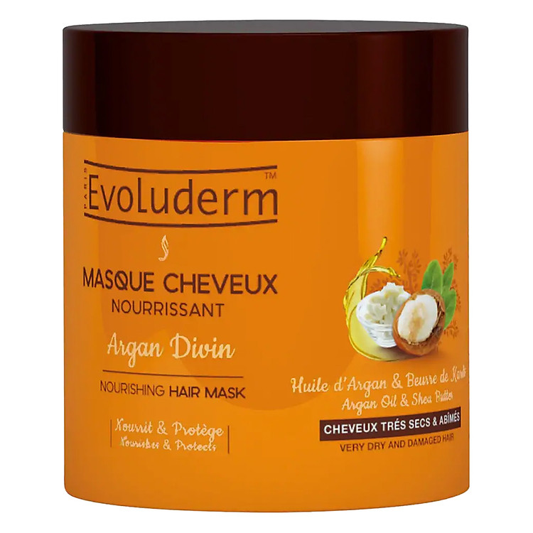 Kem ủ tóc Evoluderm argan 500ml