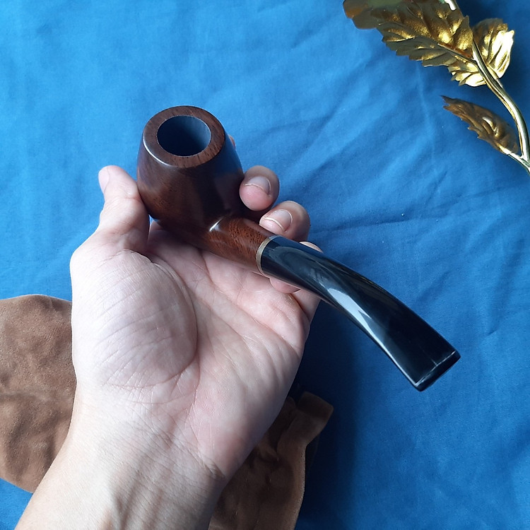 Tẩu thuốc gỗ mun cao cấp sang trọng - Ảnh 4