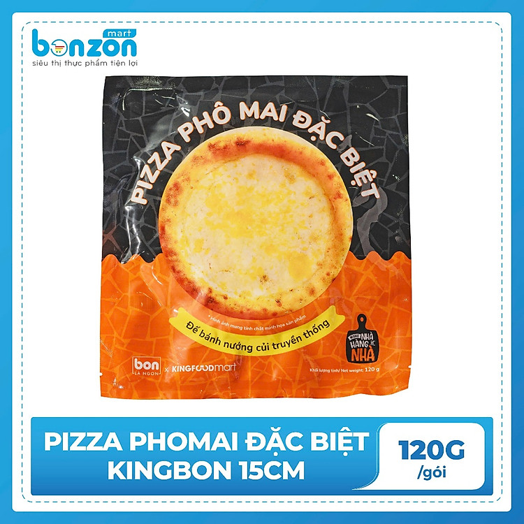 Pizza Phomai Đặc Biệt KINGBON 15CM (120G)