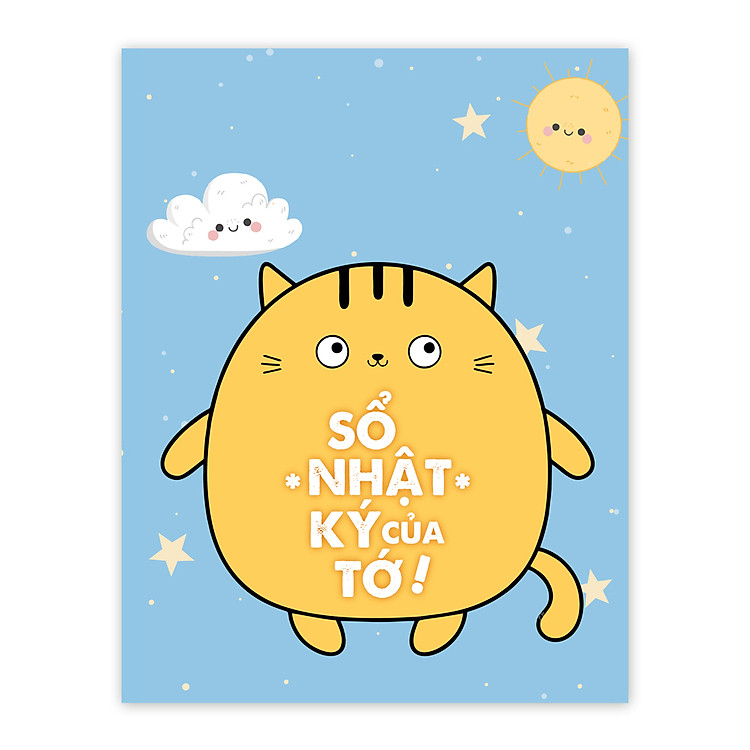 Sổ - Sổ Nhật Ký Của Tớ! - Có hình, dòng kẻ - Bìa cứng