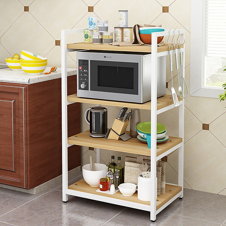 Kệ bếp thông minh đa năng 174-2 loạikèm giá để rau củ gia vị để lò vi sóng lò nướng nồi cơm điện hàng được sản xuất tại Việt Nam