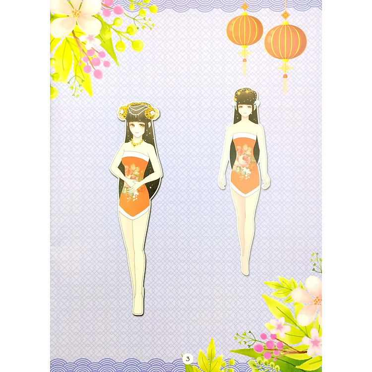 Dán Hình Trang Phục Công Chúa 5 - Công Chúa Hiền Thục - Ảnh 3