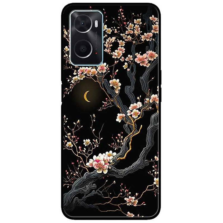 Ốp lưng cho Realme 9i - 10 - C20 - C67 - C65 4G - C11 2021 - Poco X6 5G - Đào Đêm Đẹp - Hàng Chính Hãng