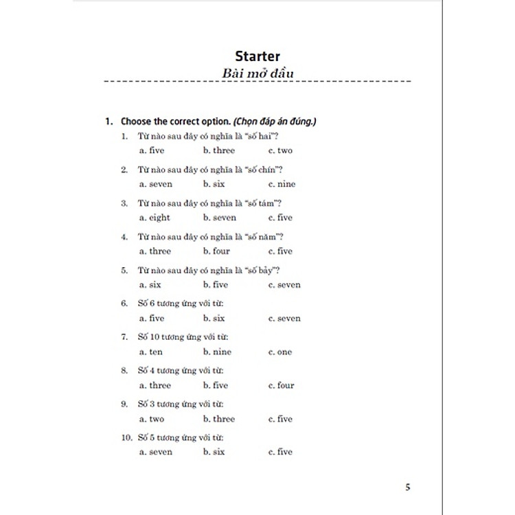 612 Câu Trắc Nghiệm Tiếng Anh 3 - Có Đáp Án - Ảnh 4