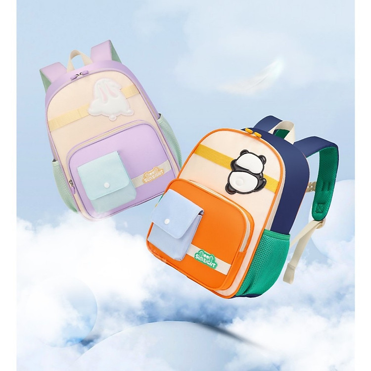 Balo học sinh SUN EIGHT 90353 (chống gù, chống thấm nước) - Ảnh 2