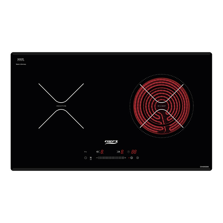 Bếp Âm Từ - Hồng Ngoại Chef's EH-MIX366 (73cm - 4800W) - Hàng Chính Hãng