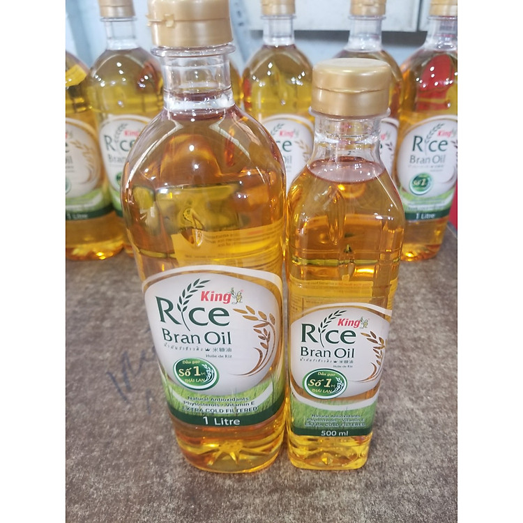Dầu gạo Thái Lan - King Rice Bran Oil - 1 lít
