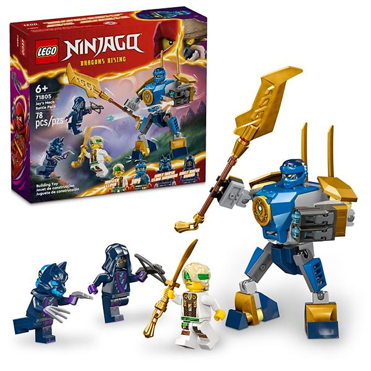 Mua Đồ Chơi Lắp Ráp Jay's Mech Battle Chính hãng Tiết kiệm - Hình ảnh 2