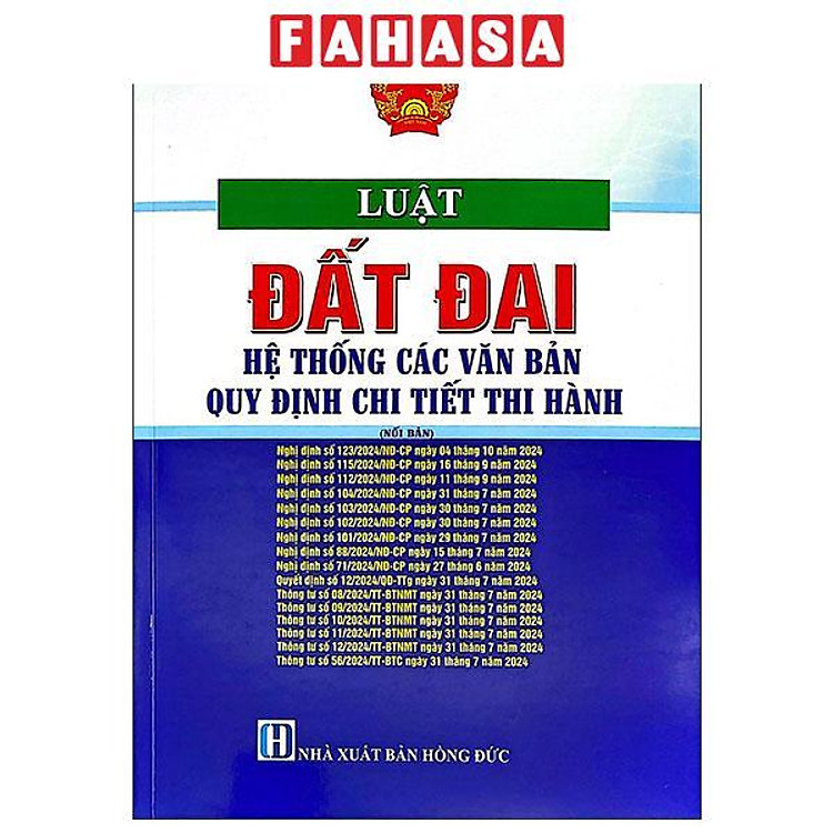 Sách - Luật Đất Đai - Hệ Thống Các Văn Bản Quy Định Chi Tiết Thi Hành