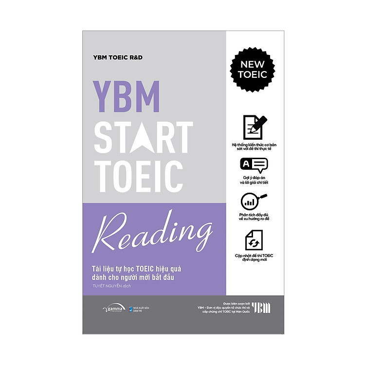 YBM TOEIC Start Reading - Tài liệu tự học TOEIC hiệu quả - Ảnh 2