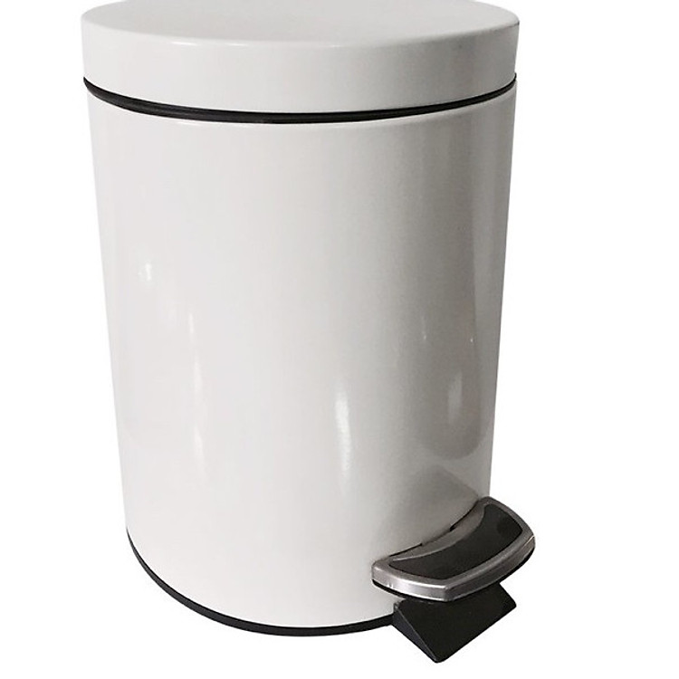 Thùng rác thép sơn tĩnh điện ECO 203 nắp êm dung tích 5L