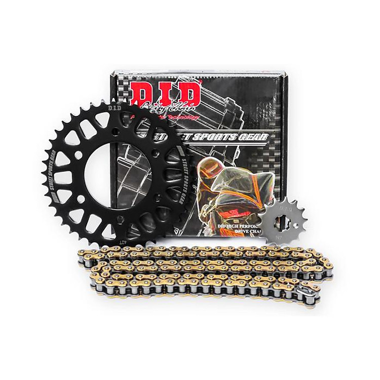 Bộ nhông-sên-dĩa DID cho Exciter 150 (Sên Vàng)