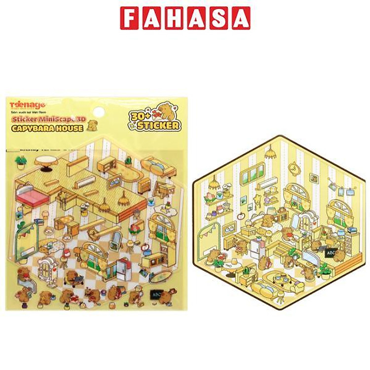 Sticker MiniScape 3D – Teenage MS-03