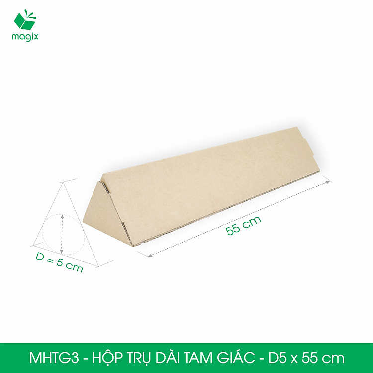 MHTG3 – D5x55 cm (20 hộp trụ dài tam giác)
