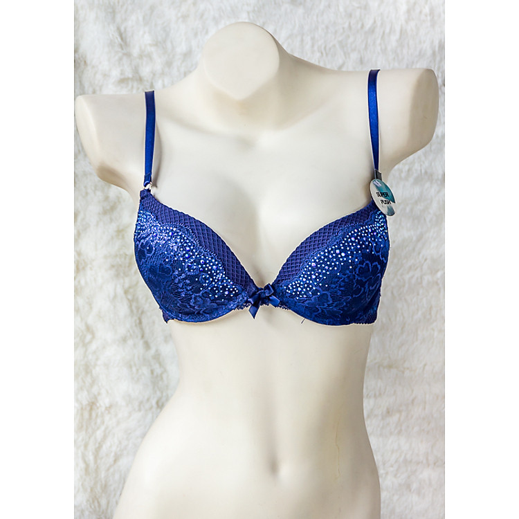 Áo lót mút dày siêu nâng ngực đính hạt lấp lánh