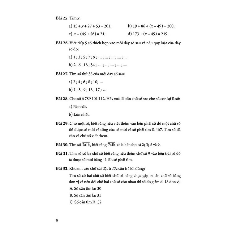 Toán Nâng Cao Và Bồi Dưỡng Học Sinh Giỏi Lớp 4 - Ảnh 7