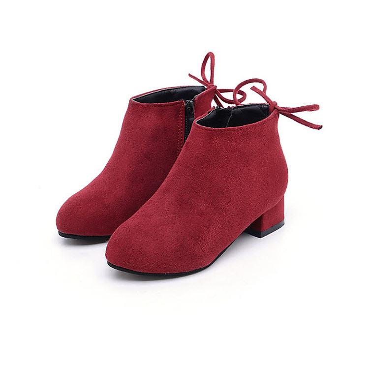 Bốt Cao Gót Cho Bé Gái 3 - 12 Tuổi GC26