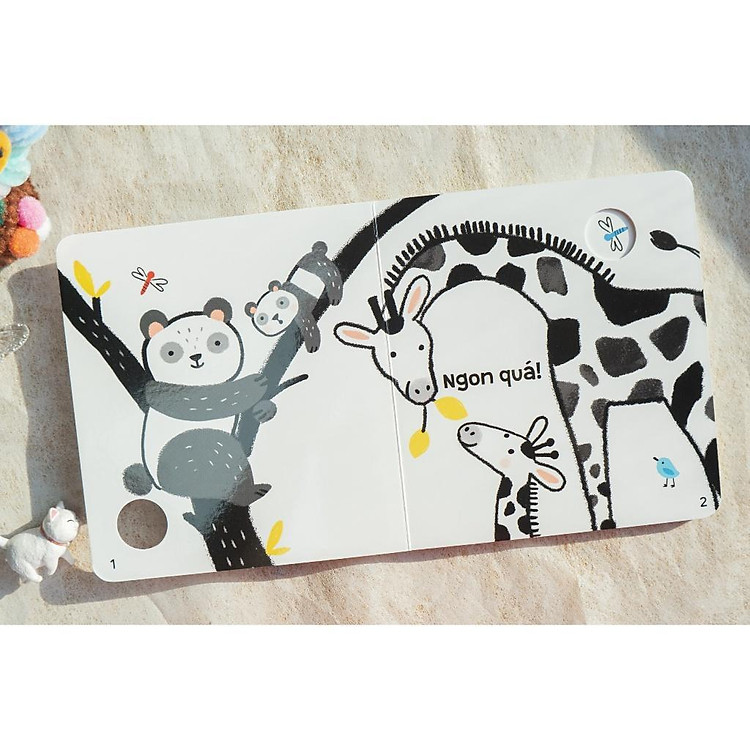 Kích Thích Thị Giác - Sách Đen Trắng Và Tương Phản Cho Bé 0 - 3 Tuổi - Ảnh 7