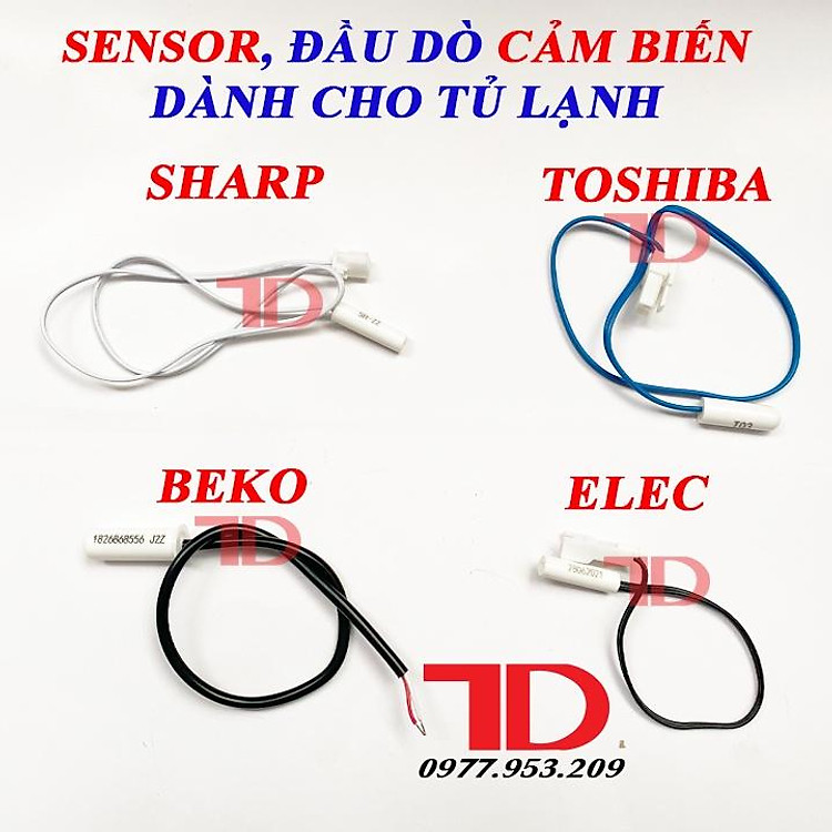 Sensor đầu dò cảm biến nhiệt độ dành cho tủ lạnh