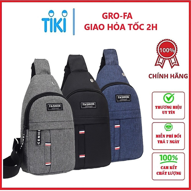 Túi Đeo Chéo Fashion Thời Trang, Túi Đeo Chéo Nam Nữ Tiện Lợi - Hàng chính hãng