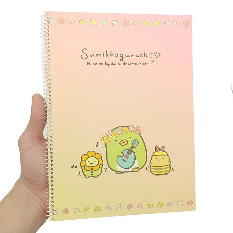 Sổ Lò Xo Spring 10 Sumikko Gurashi - Ảnh 5