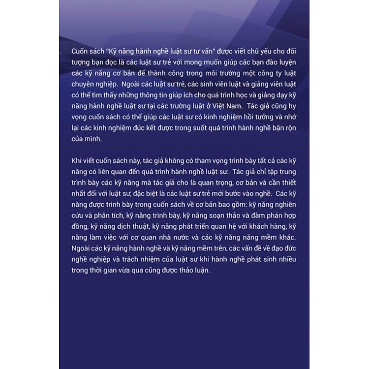 Kỹ Năng Hành Nghệ Luật Sư Tư Vấn - Ảnh 4