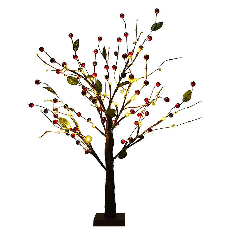 Tree Branches Lights 24 LEDs Tabletop Tree Light Indoor Desk Starry Tree Light Bonsai Fairy Lights Bedside Lamp for