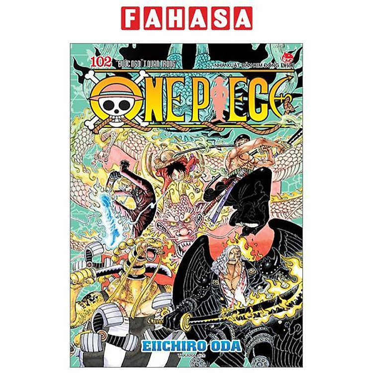 One Piece - Tập 102 - Bước Ngoặt Quan Trọng - Bản Bìa Áo