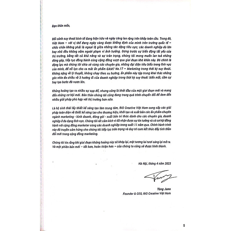 Gam7 Book No.17 - Marketing Trong Thời Kỳ Suy Thoái - Ảnh 4