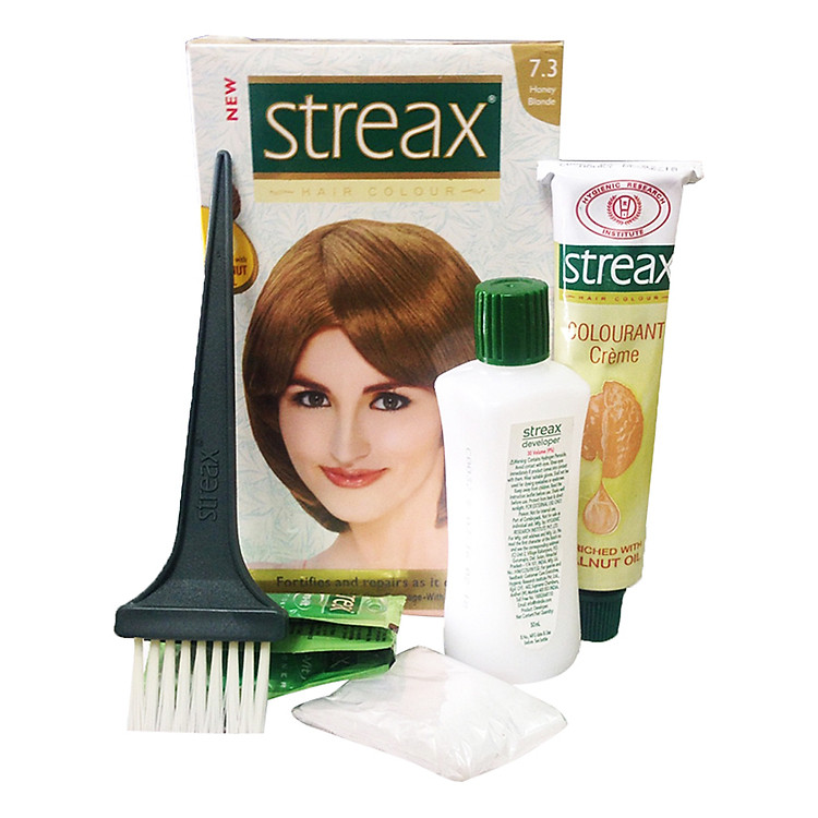 Streax Nhuộm Tóc Chiết Xuất từ Quả Óc Chó Cao Cấp