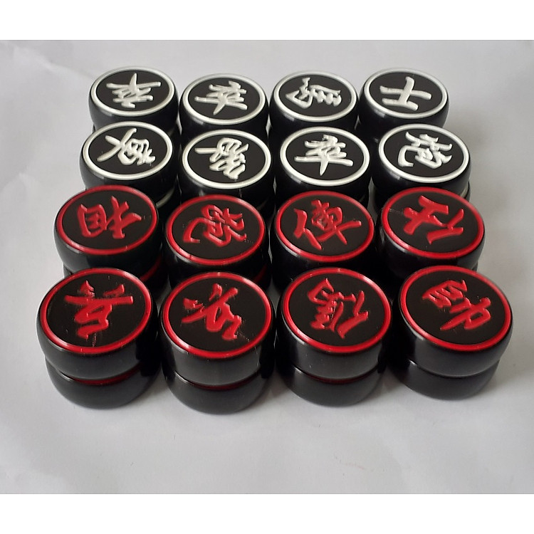 Bộ cờ tướng sừng trâu 2 mặt Chính hãng Giá rẻ - Hình ảnh 2