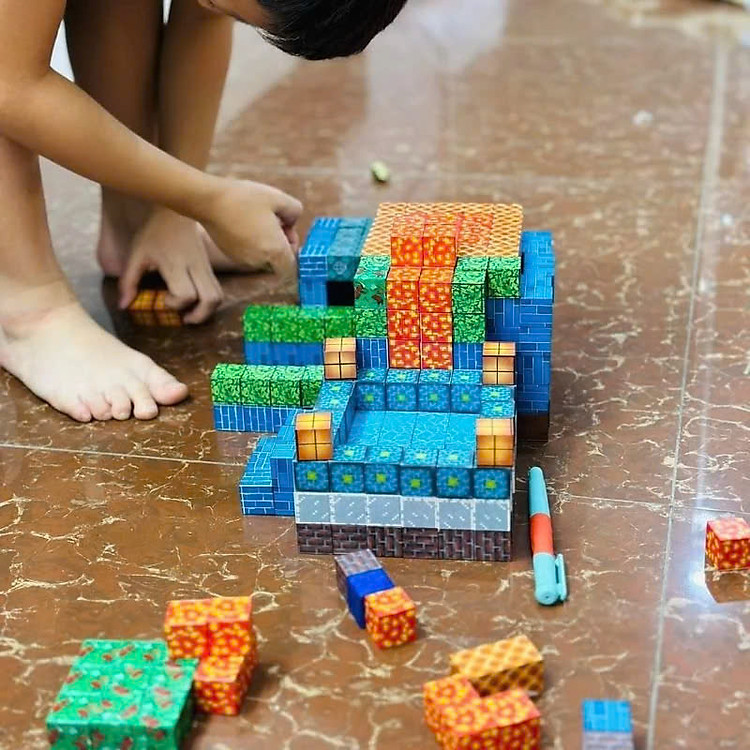 Combo 50 Khối Minecraft Đồ Chơi Lắp Ráp Chính hãng Tiết kiệm - Hình ảnh 3