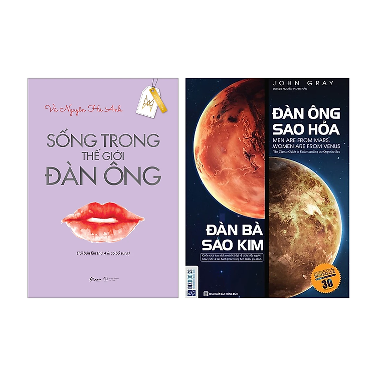 Sống Trong Thế Giới Đàn Ông + Đàn Ông Sao Hỏa Đàn Bà Sao Kim