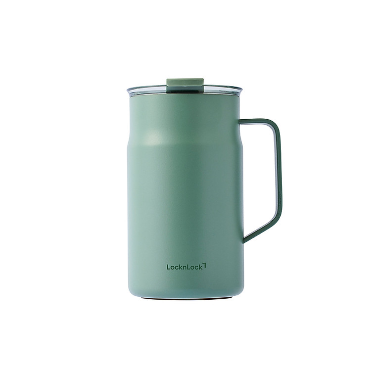 Ca giữ nhiệt LocknLock Metro Ceramic Mug LHC4282 dung tích 600ml bằng thép không gỉ phủ sứ - 4 Màu