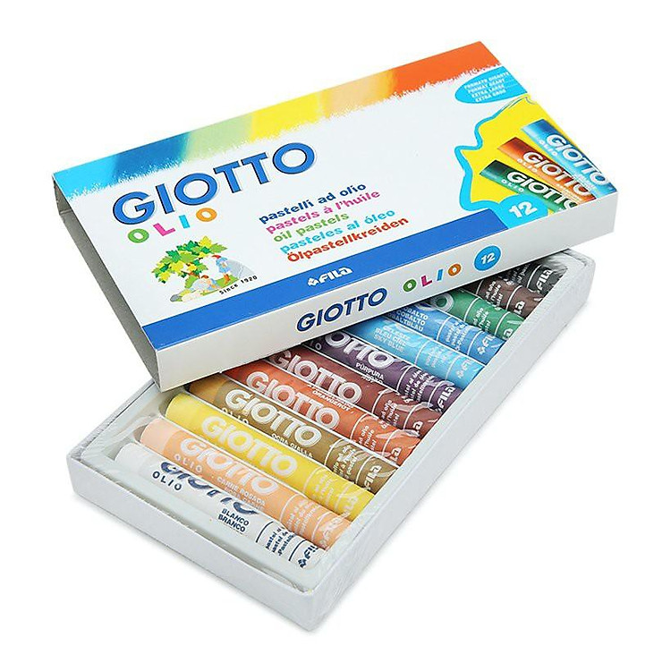 Bút sáp màu GIOTTO Olio (12 màu) - Ảnh 5