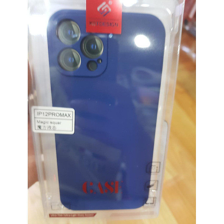 Ốp lưng KST silicons màu lưng trong nhung dành cho iphone 12 promax - Hàng Chính Hãng