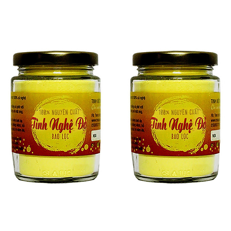 Combo 2 Tinh Nghệ Đỏ Nguyên Chất Vũ Gia (100g / Hũ)