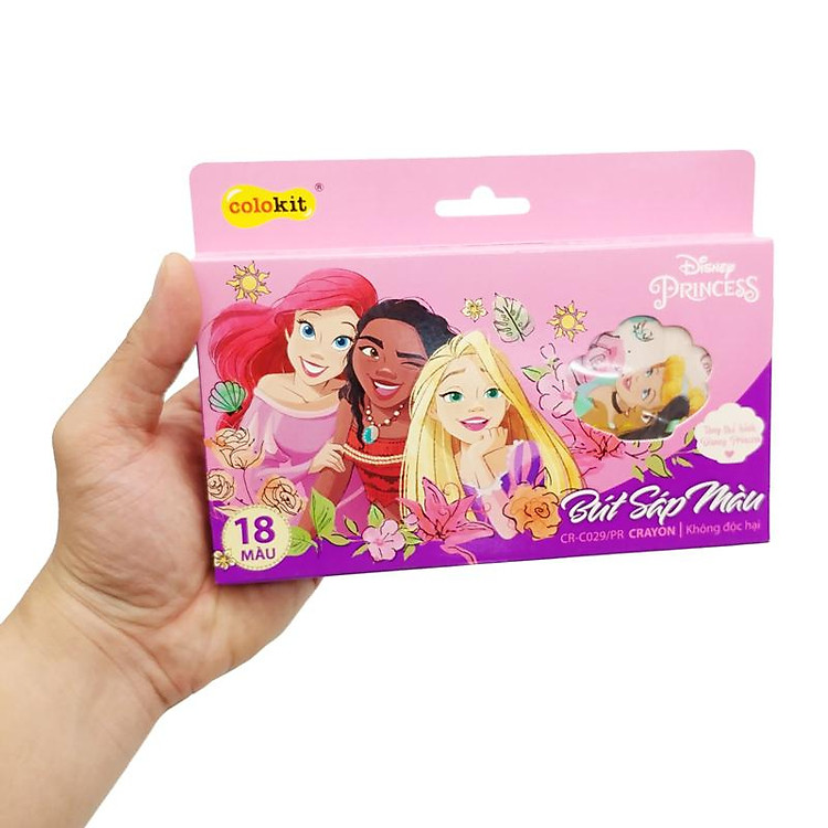 Bút Sáp Màu Thiên Long CR-C029/PR (18 màu) - Ảnh 7