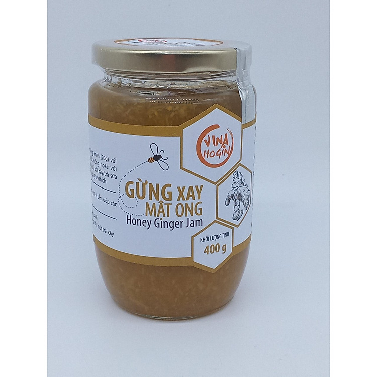 Gừng xay mật ong Phúc An 400g tinh ấm, giải cảm, hạ sốt