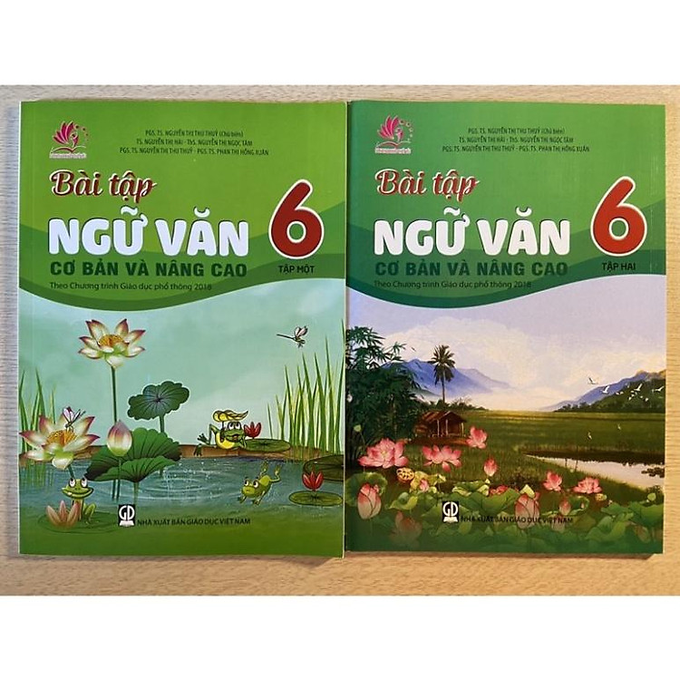 Bài tập Ngữ văn 6 cơ bản và nâng cao (tập 1 + tập 2)