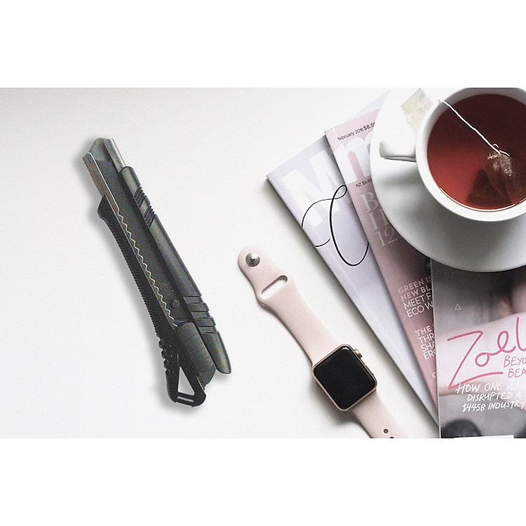 Dao rọc đa năng khóa trượt KDS L-34A BK