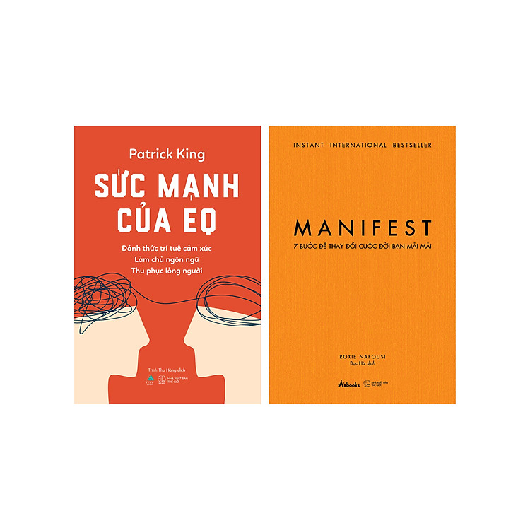 Combo Sức Mạnh Của EQ + Manifest - 7 Bước Để Thay Đổi Cuộc Đời Bạn Mãi Mãi (Bộ 2 Cuốn) - AZ
