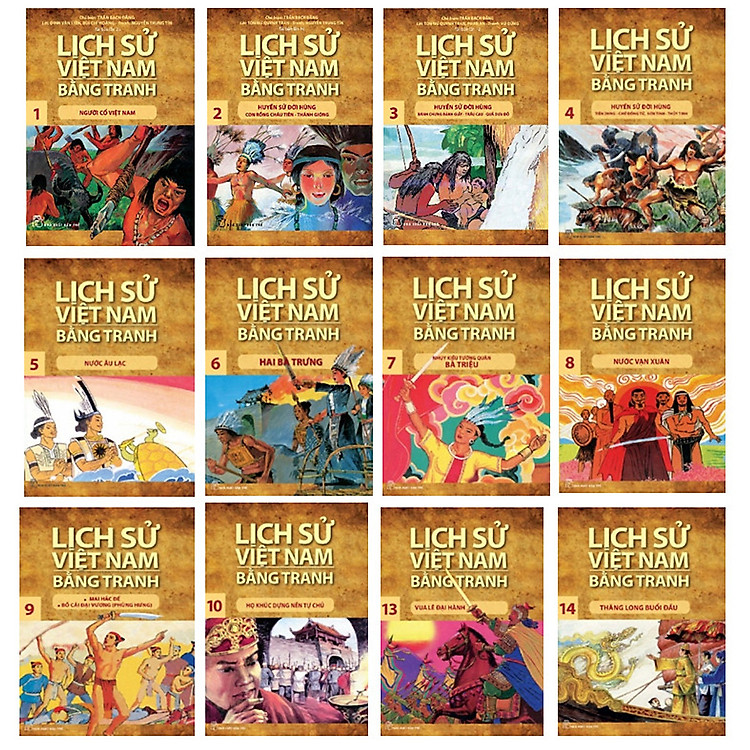 Lịch Sử Việt Nam Bằng Tranh Trọn Bộ (Bộ Hộp 53 Cuốn) - Ảnh 2
