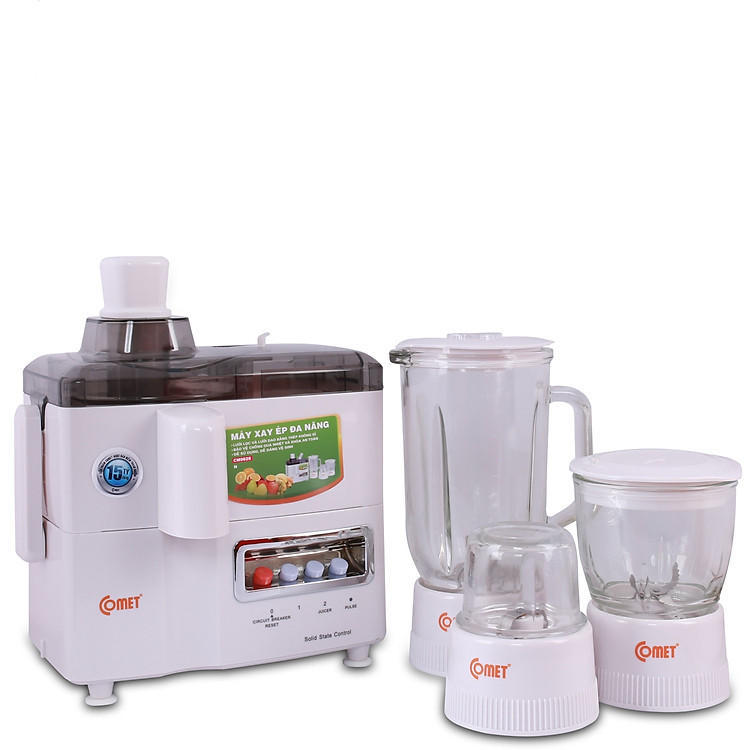 Máy xay ép đa năng 1L Comet CM9828N (350W) - Hàng Chính Hãng